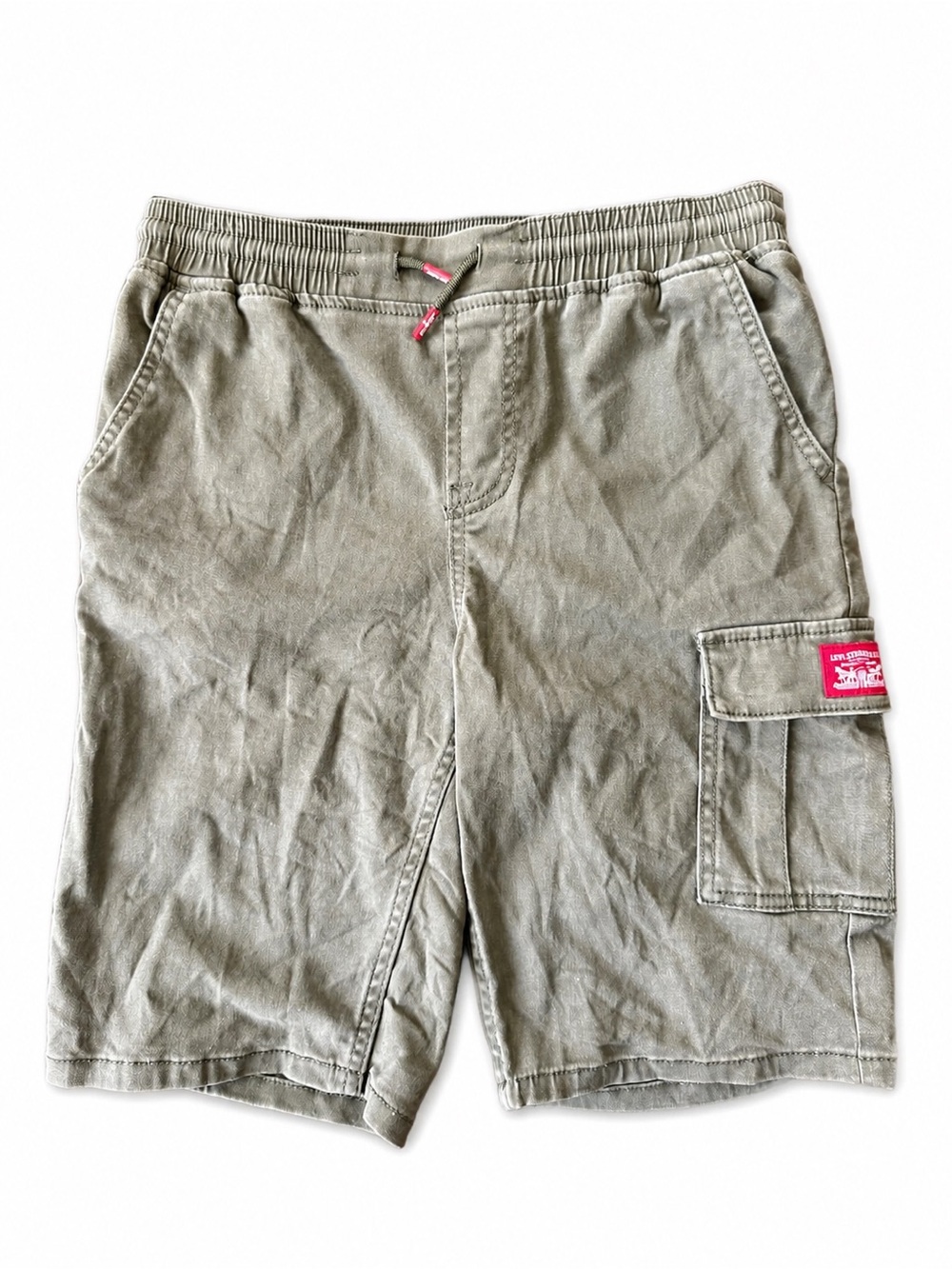 Levies boy‘s Cargo Shorts - Casual Drawstring Waist Size 14-16
